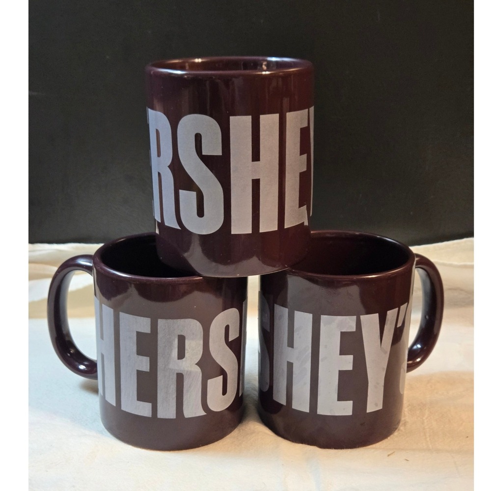 Hershey Coffee Mug Set 3 Excellent Logo Galerie